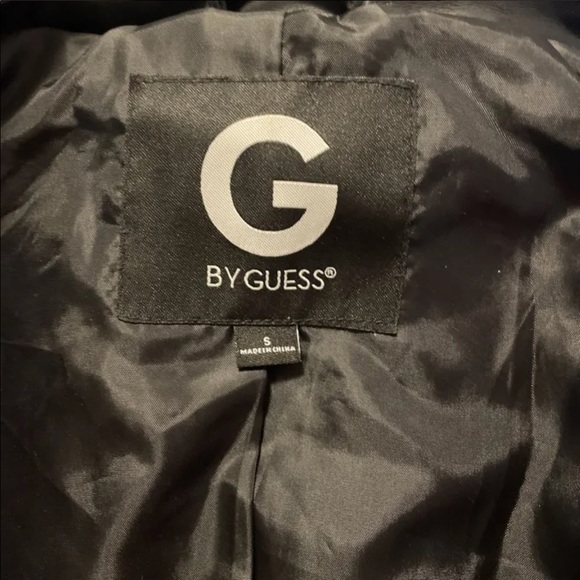 G by Guess Black Faux Leather Jacket - Picture 6 of 6